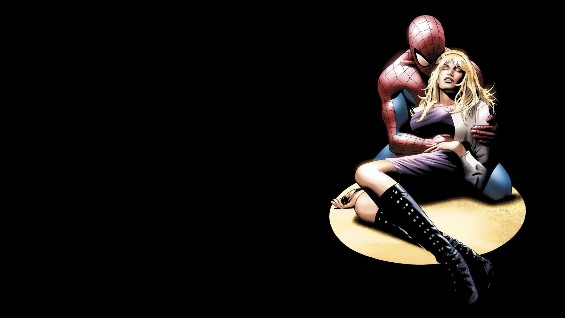 spiderman and mary jane wallpaper