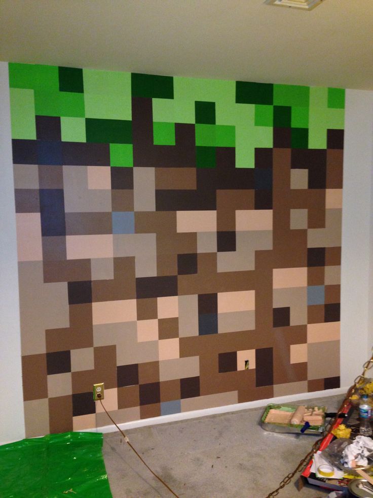 44 Minecraft Room Wallpaper Bedroom On Wallpapersafari