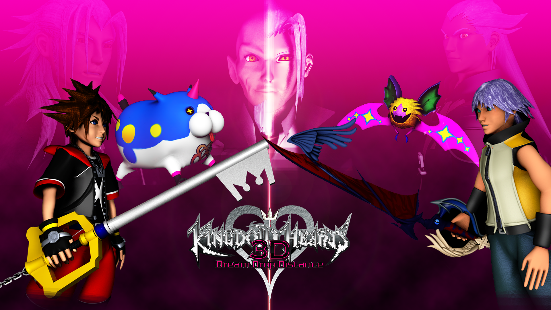 Kingdom Hearts 3d Wallpaper By Therpgplayer