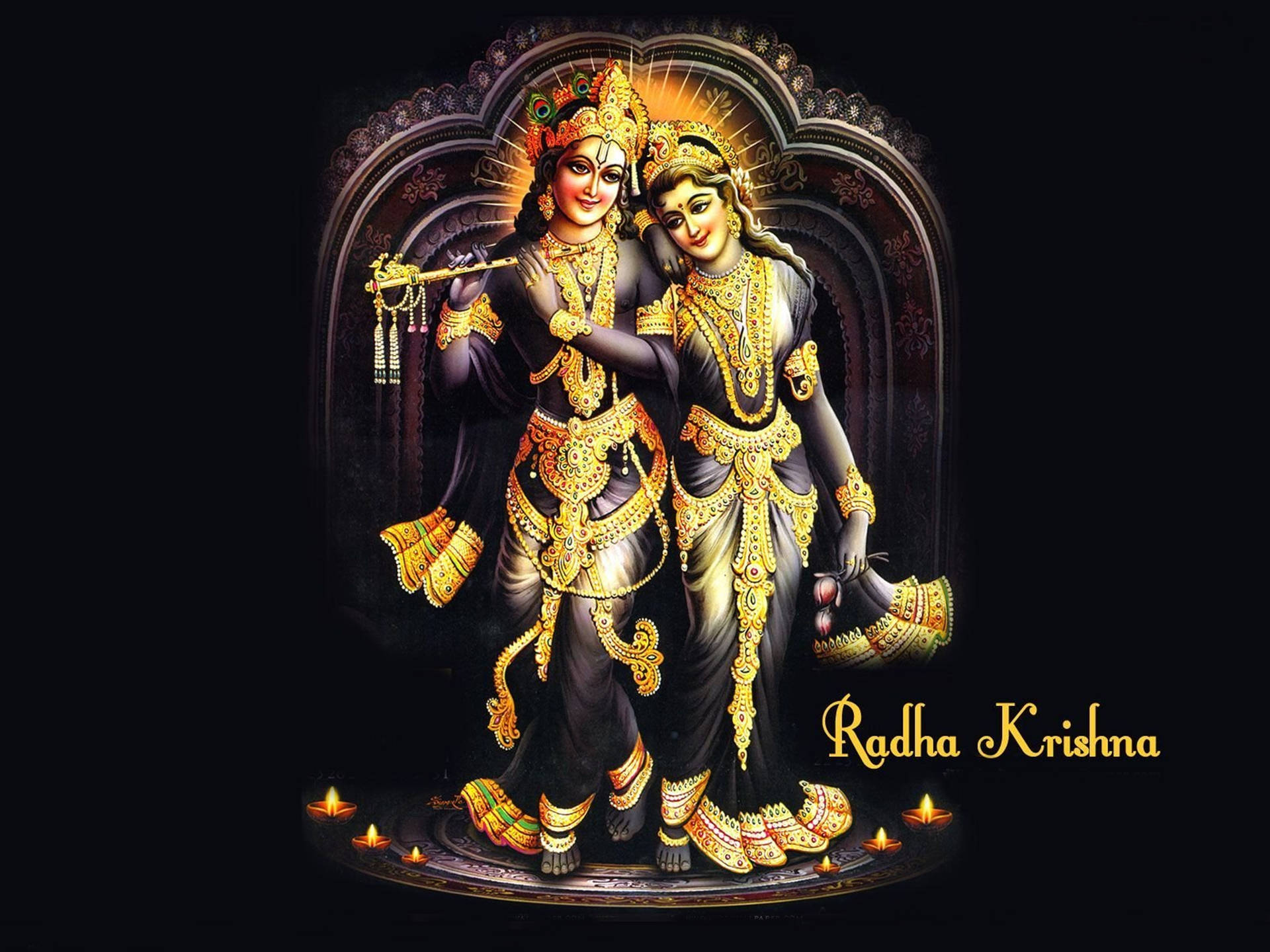 Lord Krishna 4k Wallpaper