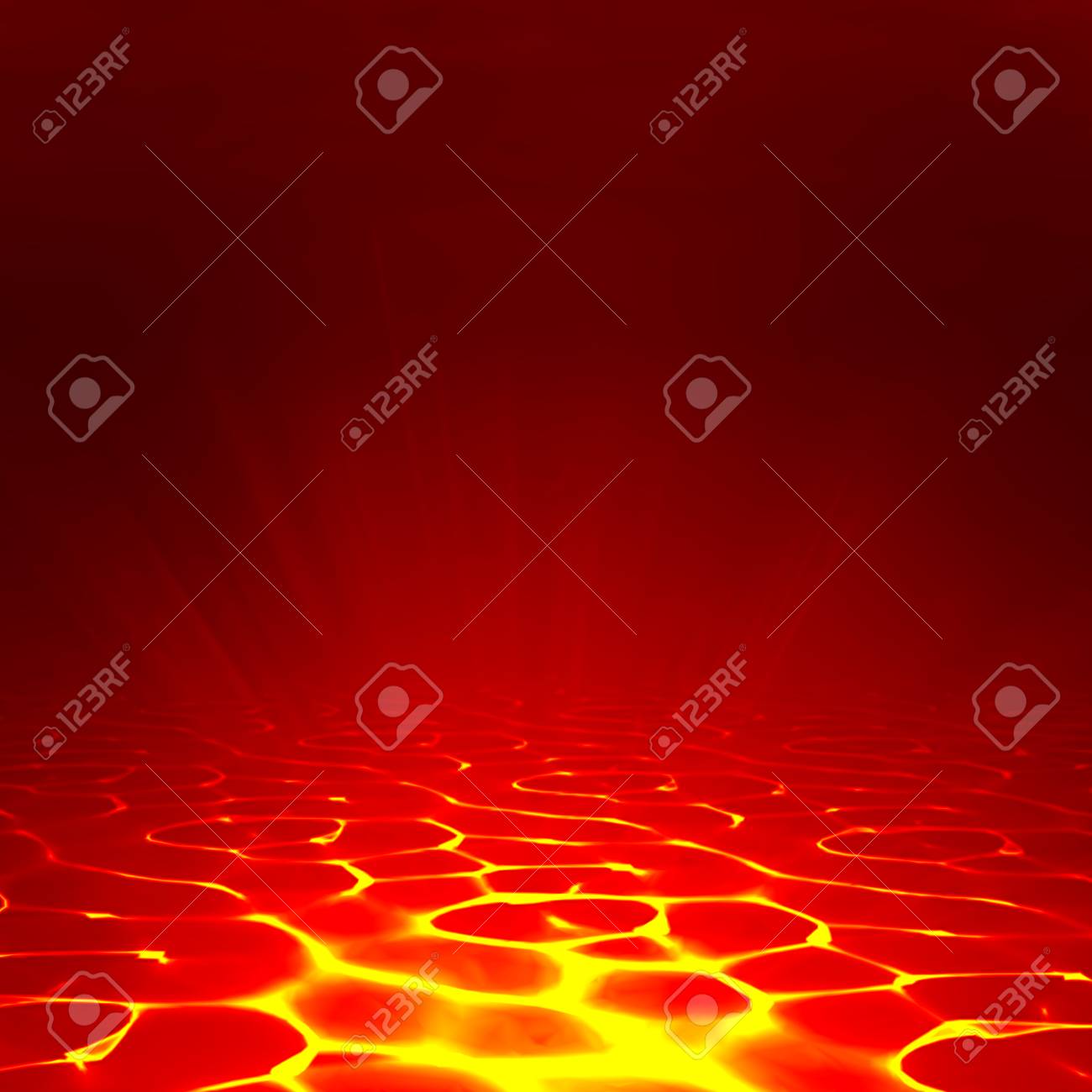 Vector Lava Background Abstract Wallpaper Red Flame