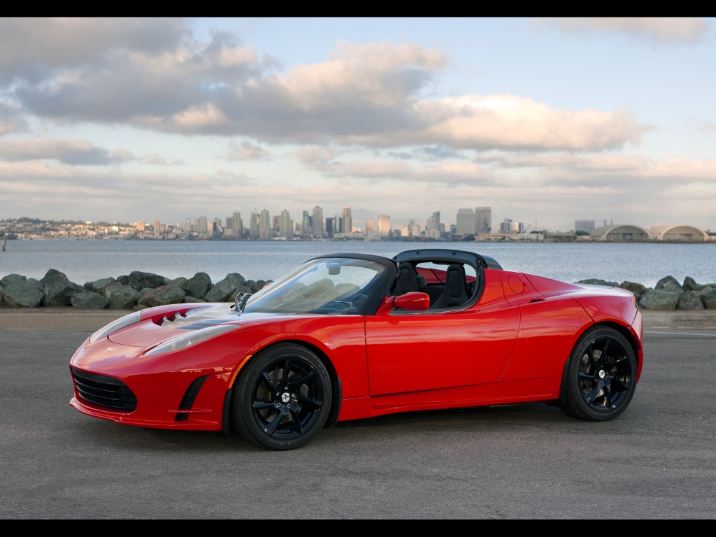 Tesla Roadster Fondos de Pantalla   Imagenes Hd  Fondos gratis
