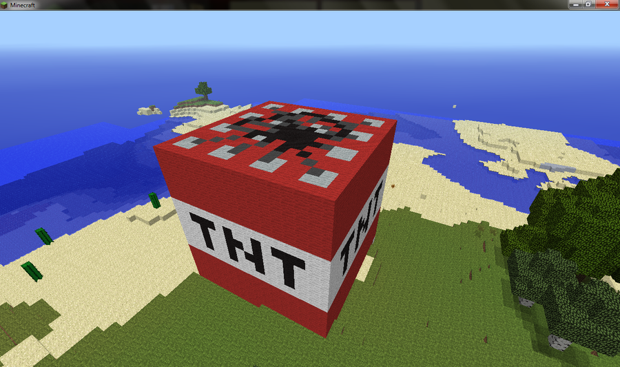 Minecraft Giant Tnt By Jellykitteh Photo Picture