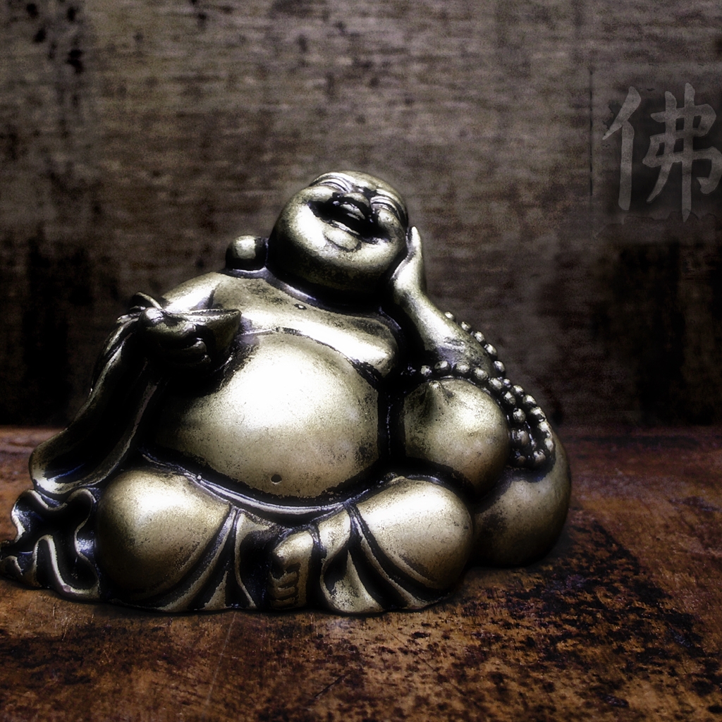 Laughing Buddha Wallpaper HD
