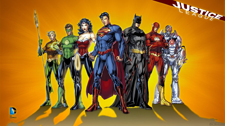 Justice League New 52   Wide by AleNintendo on