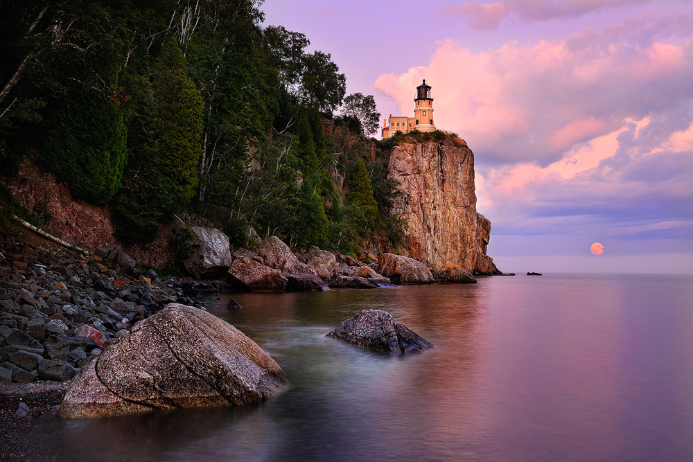 Minnesota Park Split Rock Lighthouse State Season Summer