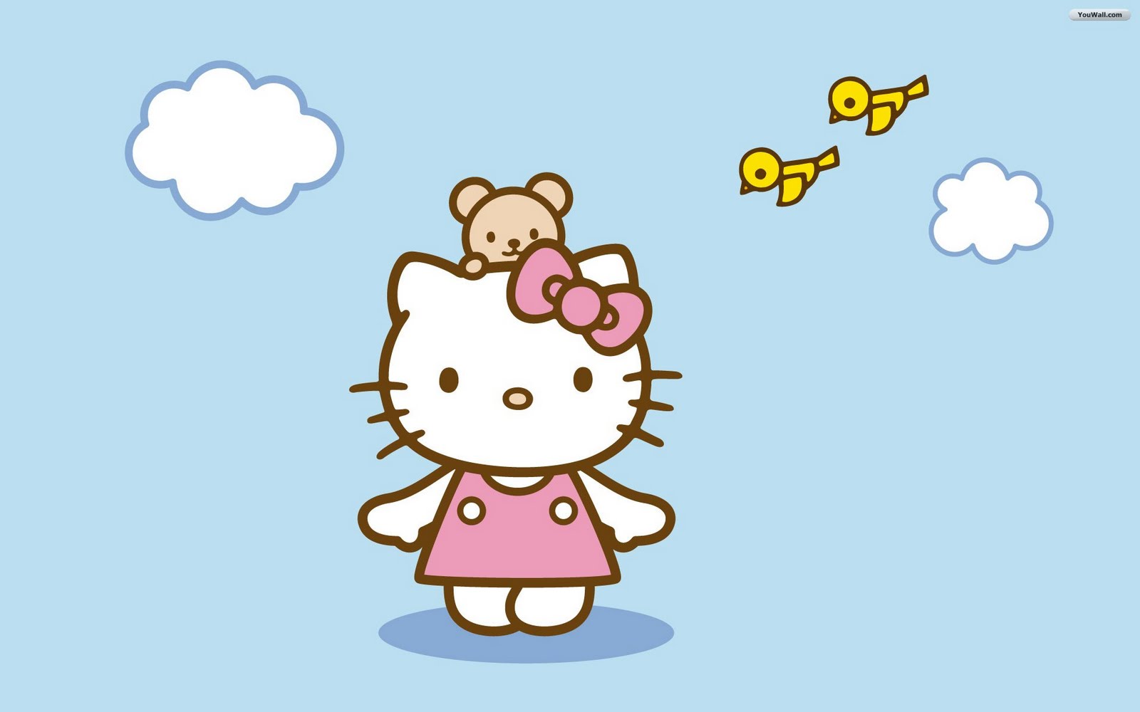 Wallpaper Pick Cute Hello Kitty For Widescreen Desktop And