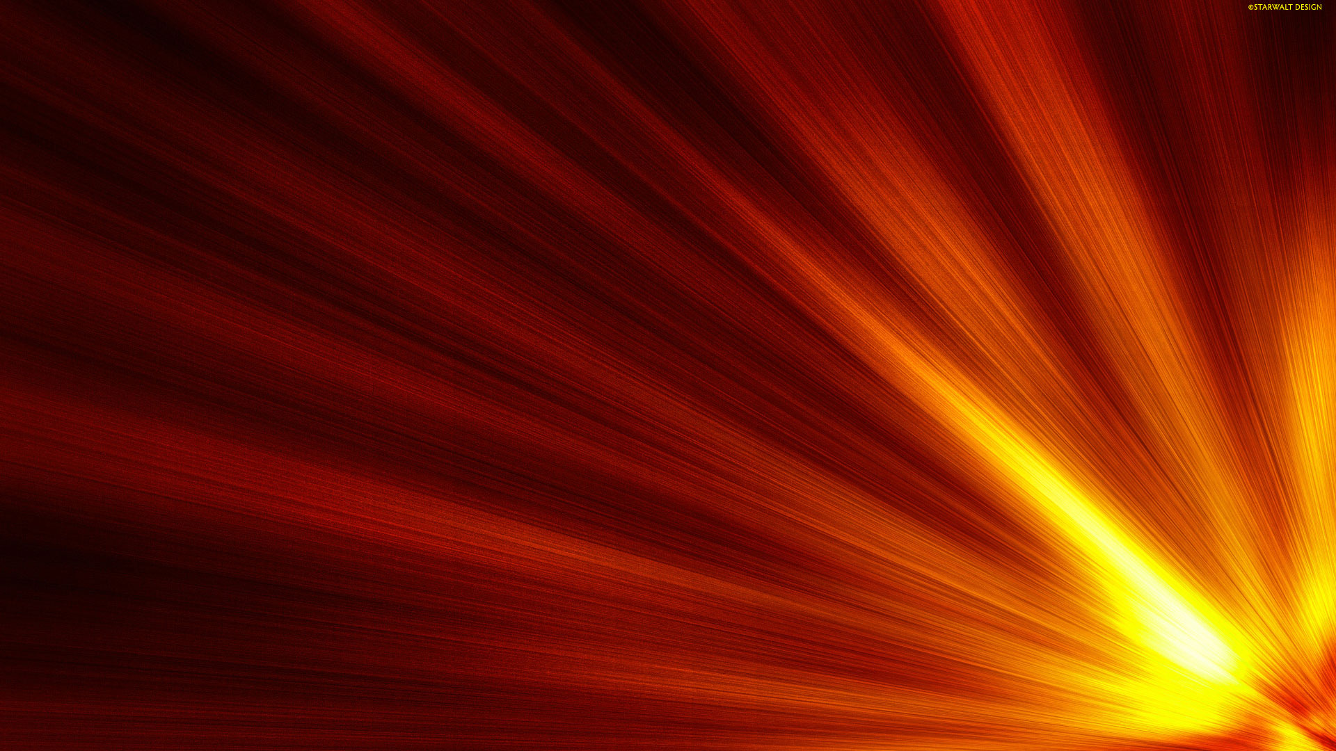 Sun Glow Abstract Wallpaper HD