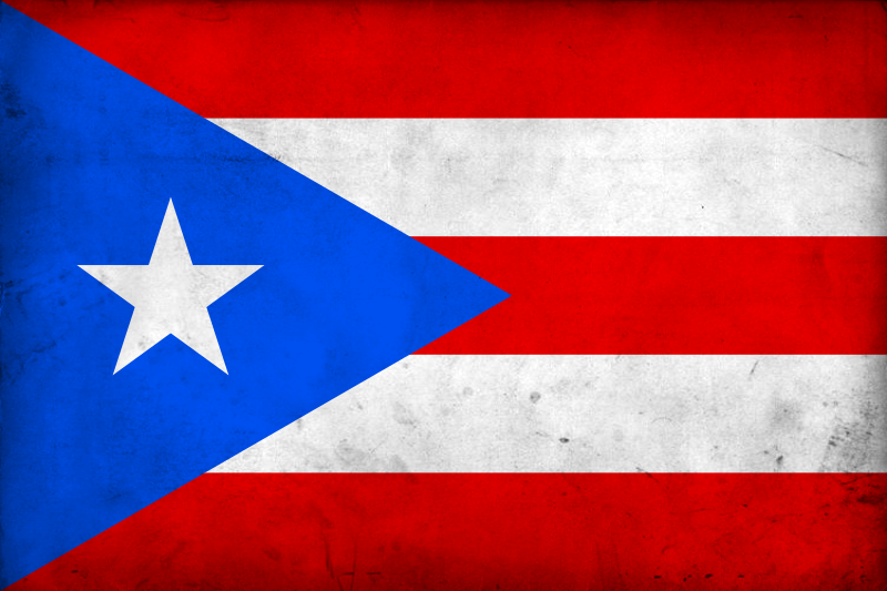 Grunge Flag Of Puerto Rico By Pnkrckr