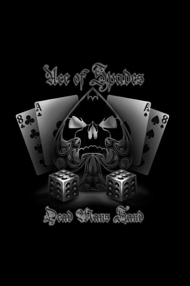 ace of spades cards 4k hd background