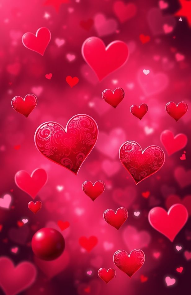Heart HD Wallpaper In Full Screen