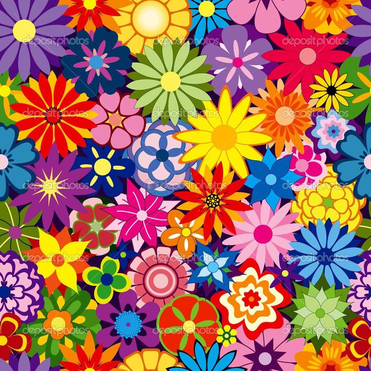 Colorful Flower Wallpaper Flowers