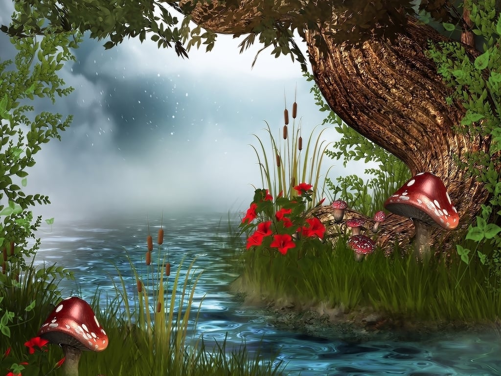Magic forest   Daydreaming Wallpaper 17404008