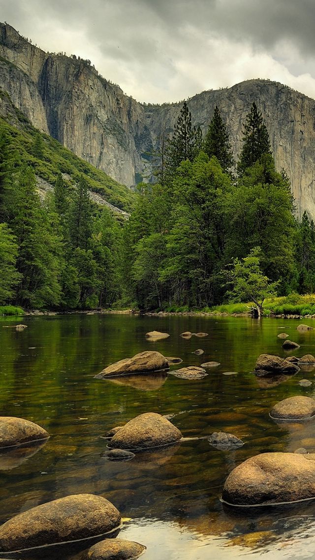 Beautiful Nature Mountains Water Rocks Trees Naturaleza