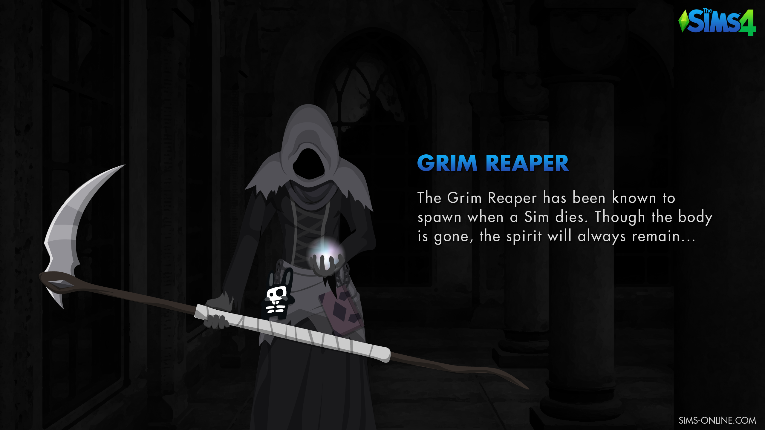The Sims Grim Reaper Wallpaper Online