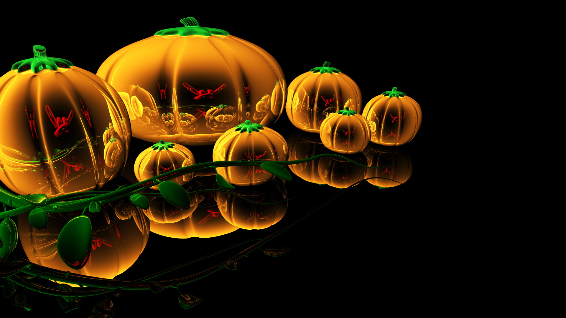 Halloween 3d Desktop Wallpaper