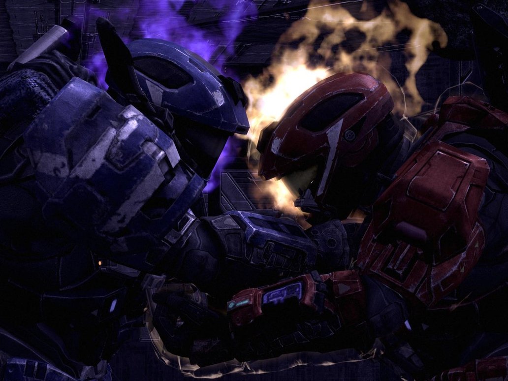 Halo Reach Red Vs Blue By Purpledragon104