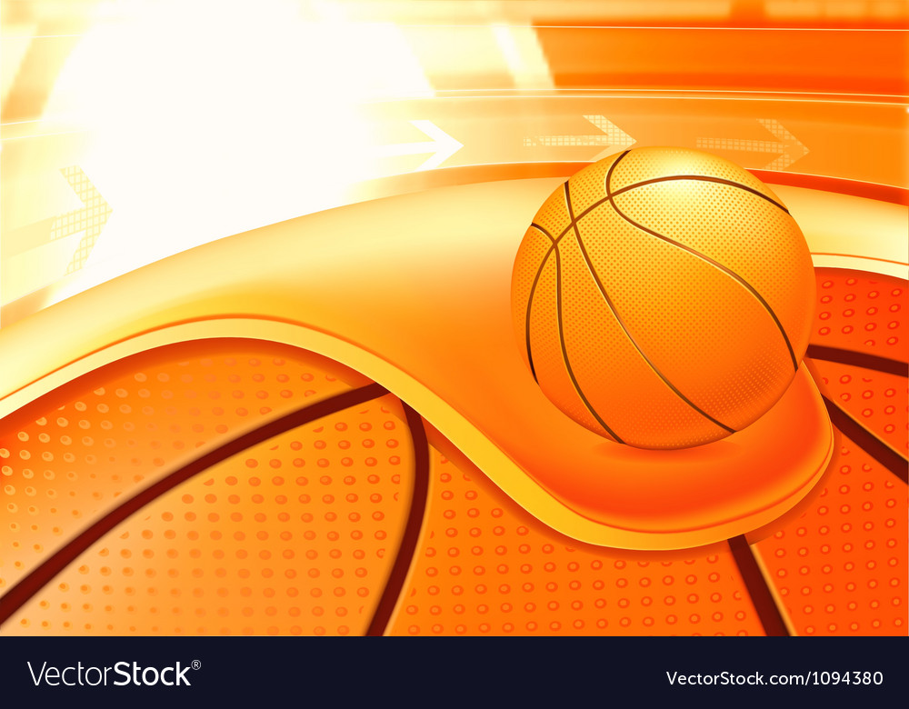 Sports Background Basketball Royalty Vector Image