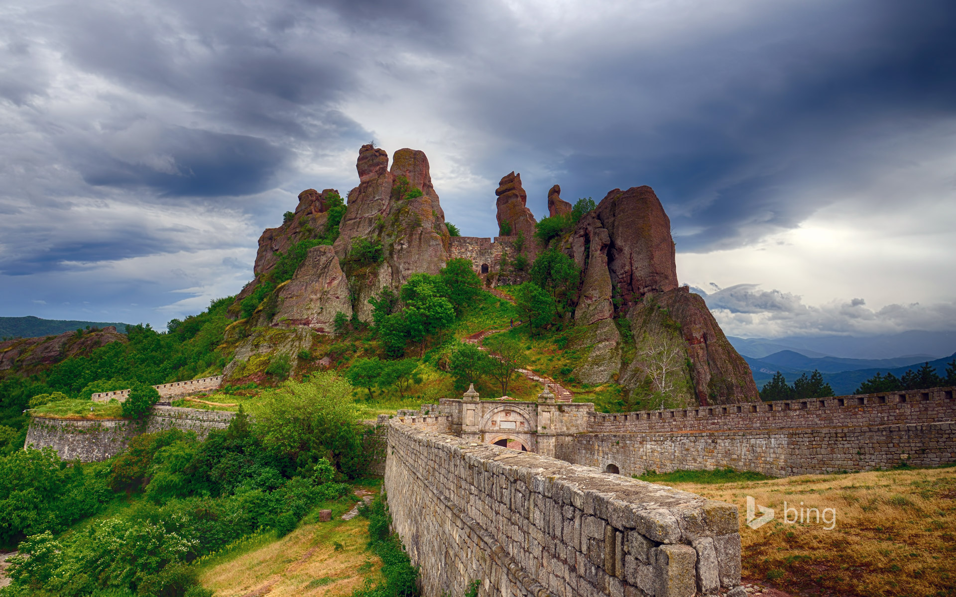 Fortaleza E As Pedras De Belogradchik Ficam Na
