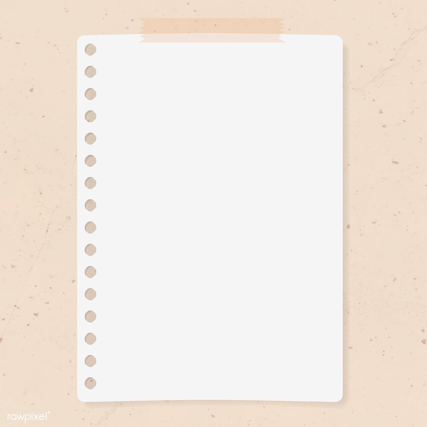 Premium Vector Of Blank Note Paper Texture Background