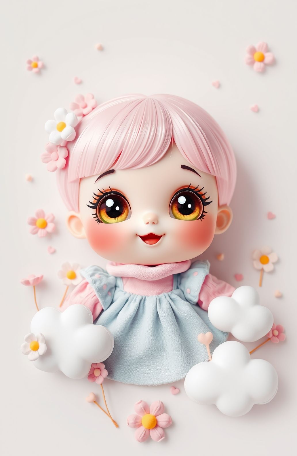 Cute Doll Wallpaper