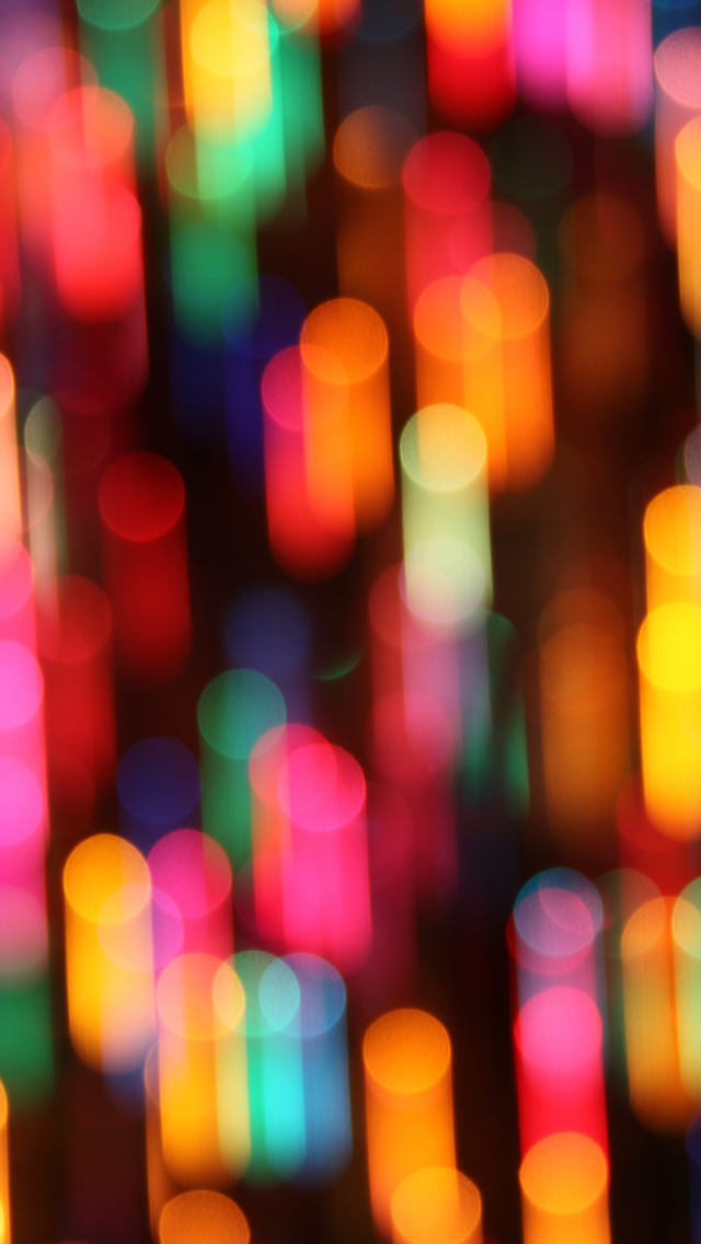 christmas lights iPhone 5s Wallpaper Download iPhone Wallpapers