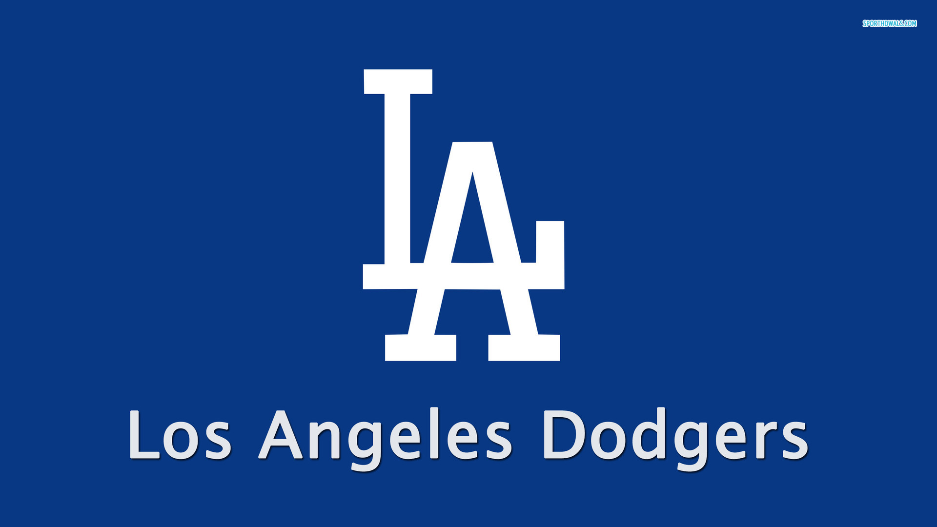 Dodgers Logo Background Wallpaper