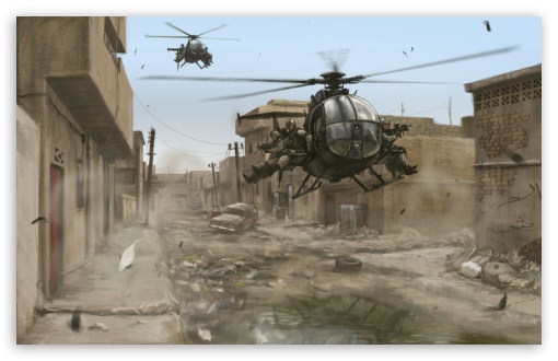Military Helicopter HD Wallpaper For Standard Fullscreen Uxga