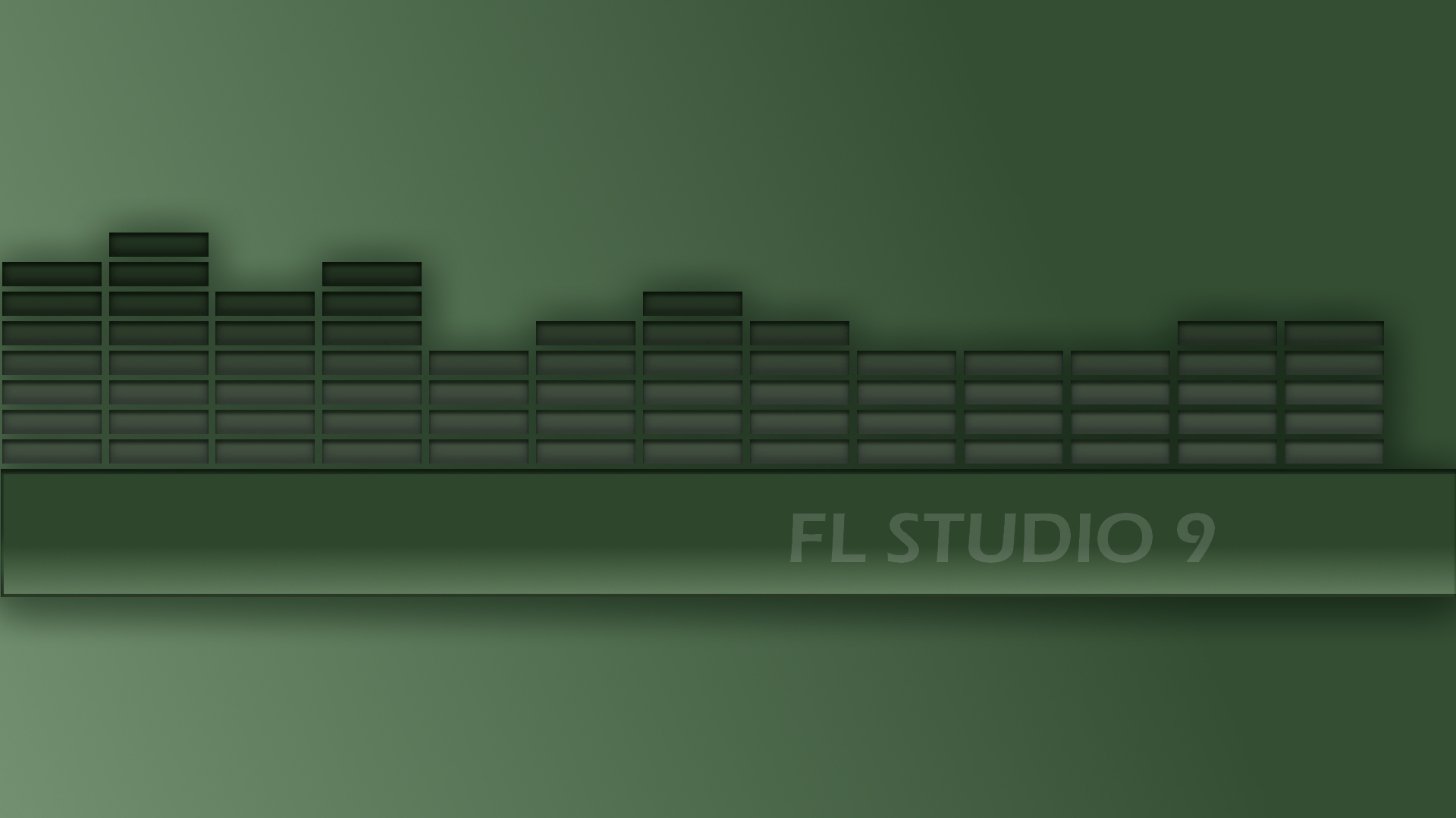 FL Studio Greenie Background by D jancho E on