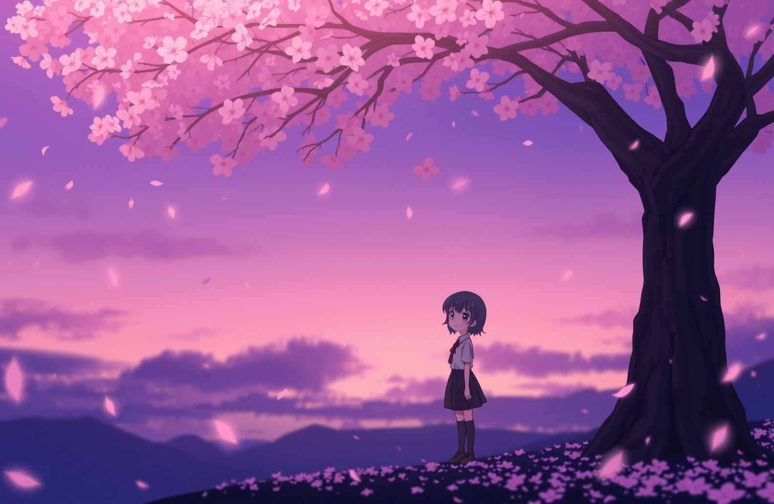 Sad Anime HD Wallpaper