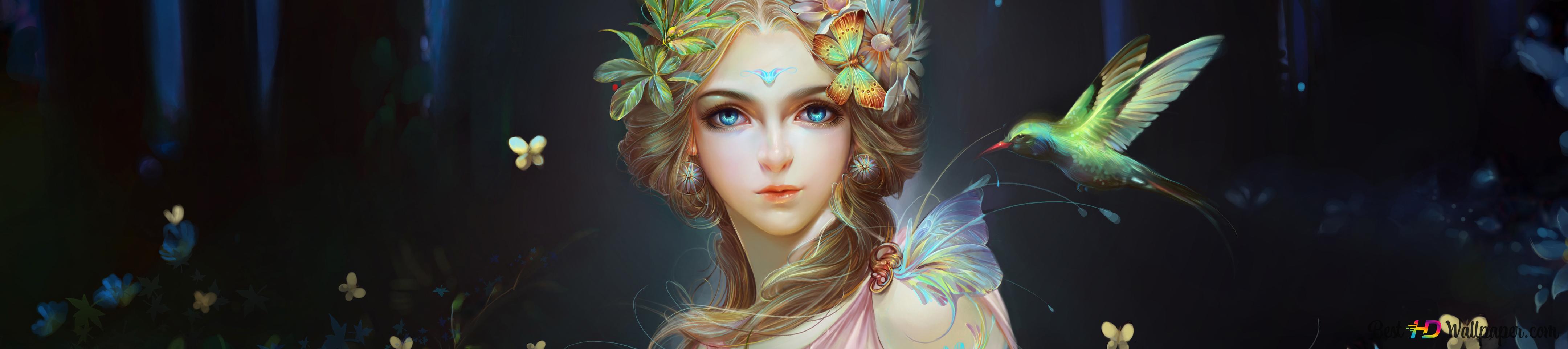 Forest Fairy 4k Wallpaper