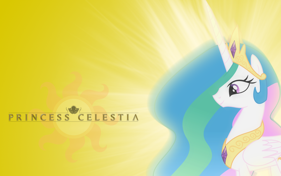 Princess Celestia Wallpaper By Vexx3