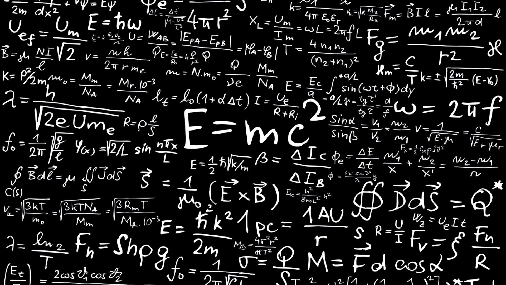 Download Physics mathematics equation equations formula wallpaper 1920x1080