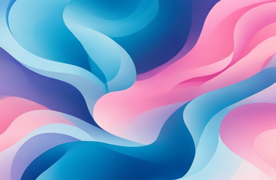 Blue And Pink Wallpaper