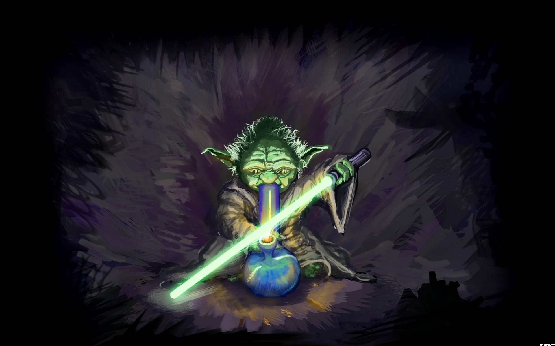 Veryfunnywallpaper Bong Wallpaper Weed Brings The Force Of Funny