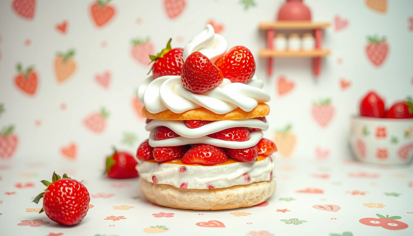 Wallpaper Strawberry Shortcake