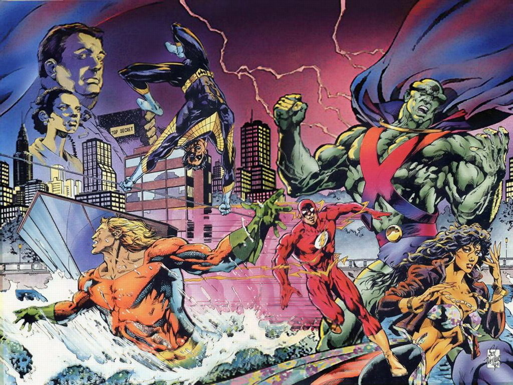 Justice League   DC Comics Wallpaper 3975593