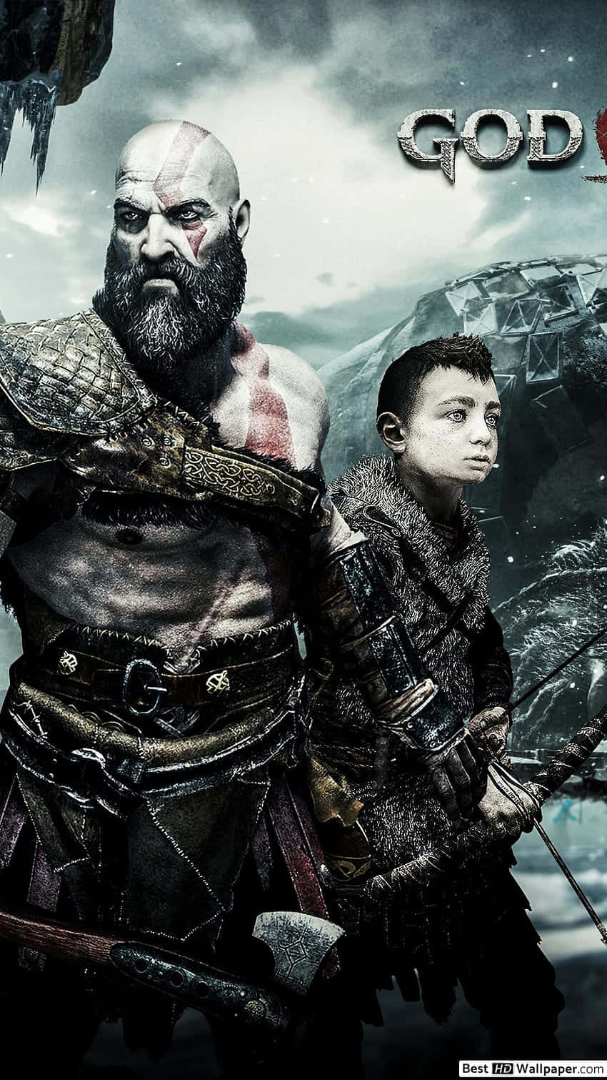 Kratos Fighting In God Of War Wallpaper