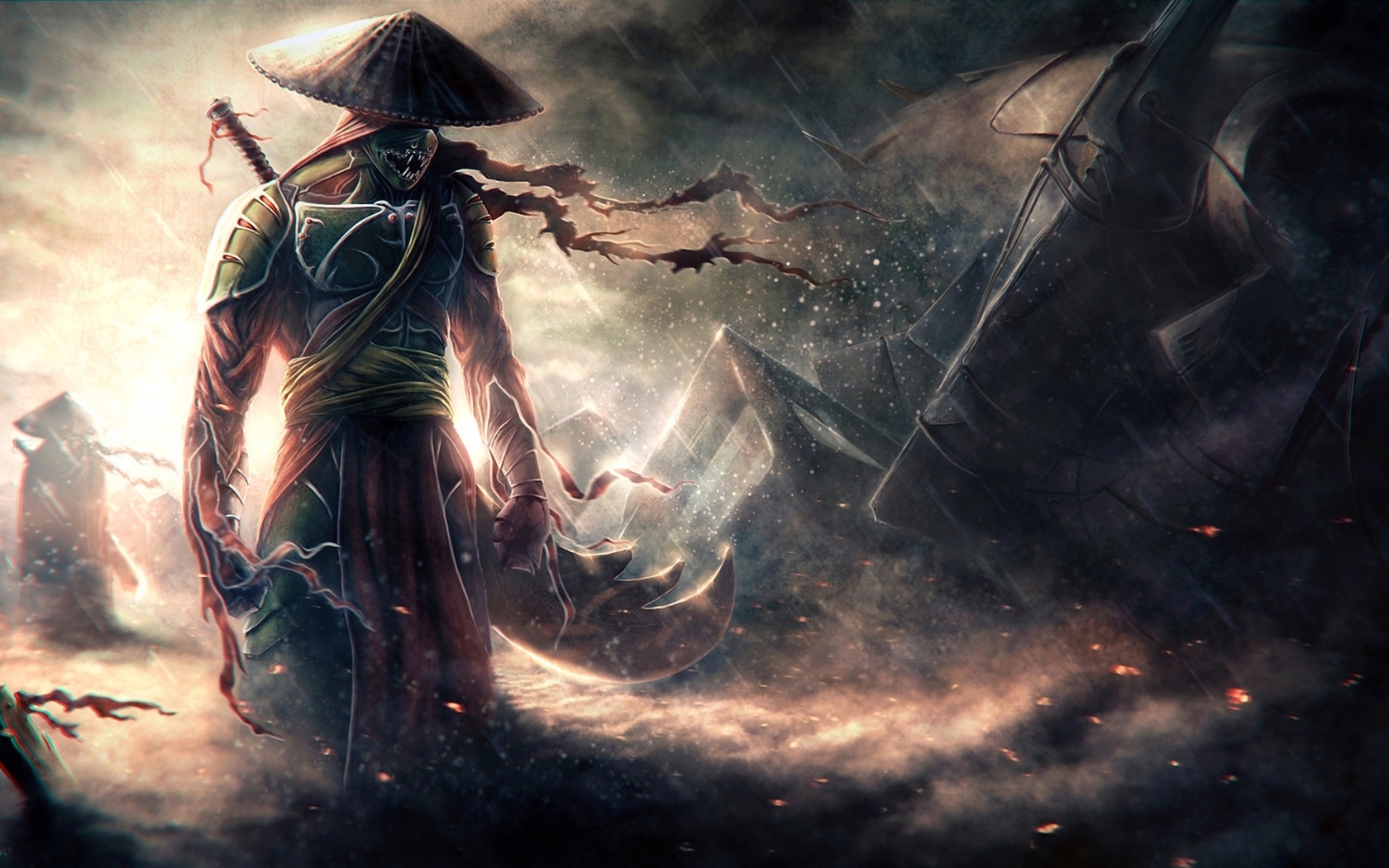 Alpha Coders Art Abyss Dark Warrior Samurai