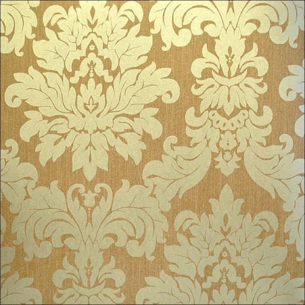 Gold Damask Wallpaper Hall Possibilities