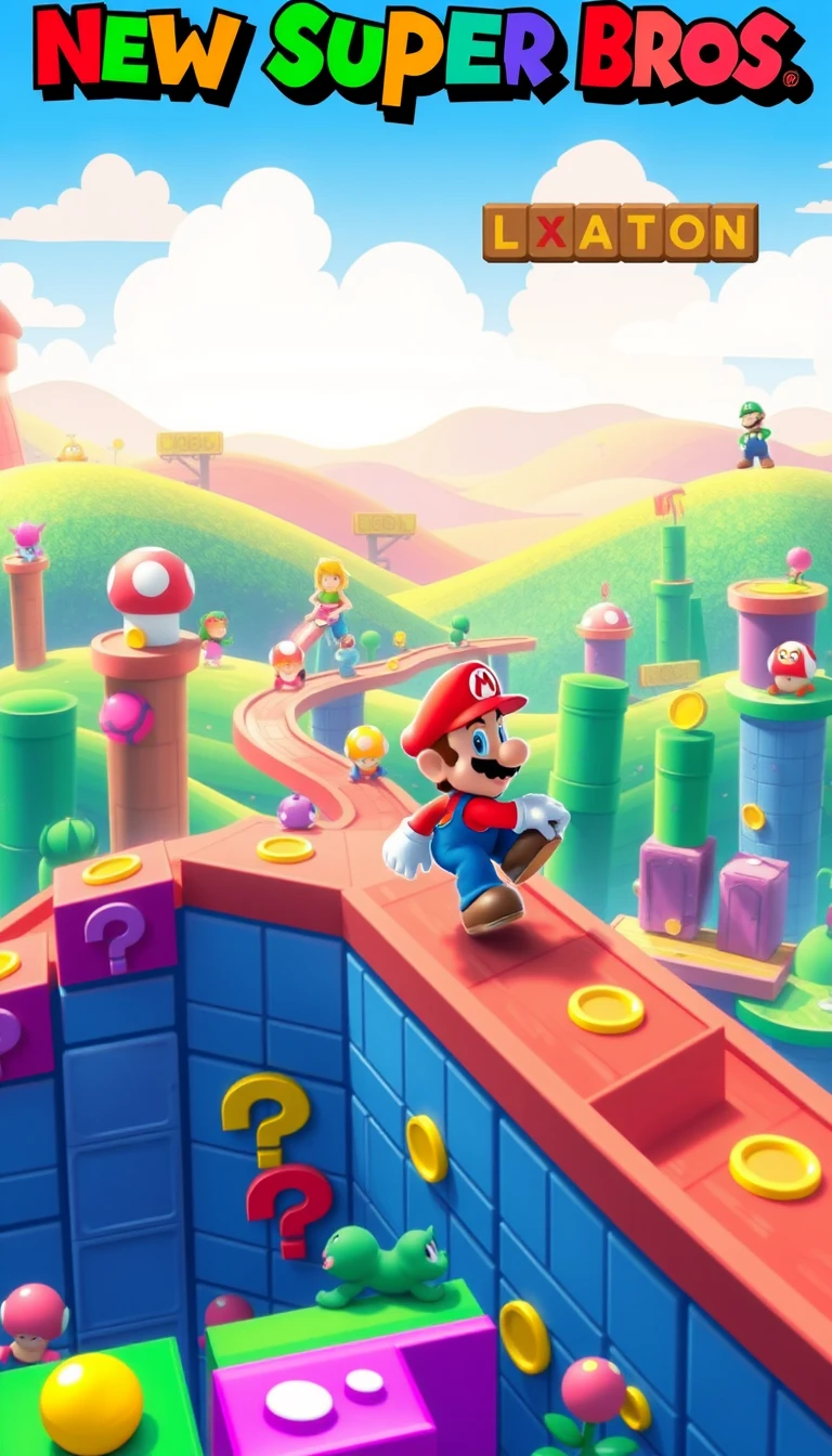 🔥 Download New Super Mario Bros Wallpaper by @bsmith | New Super Mario ...