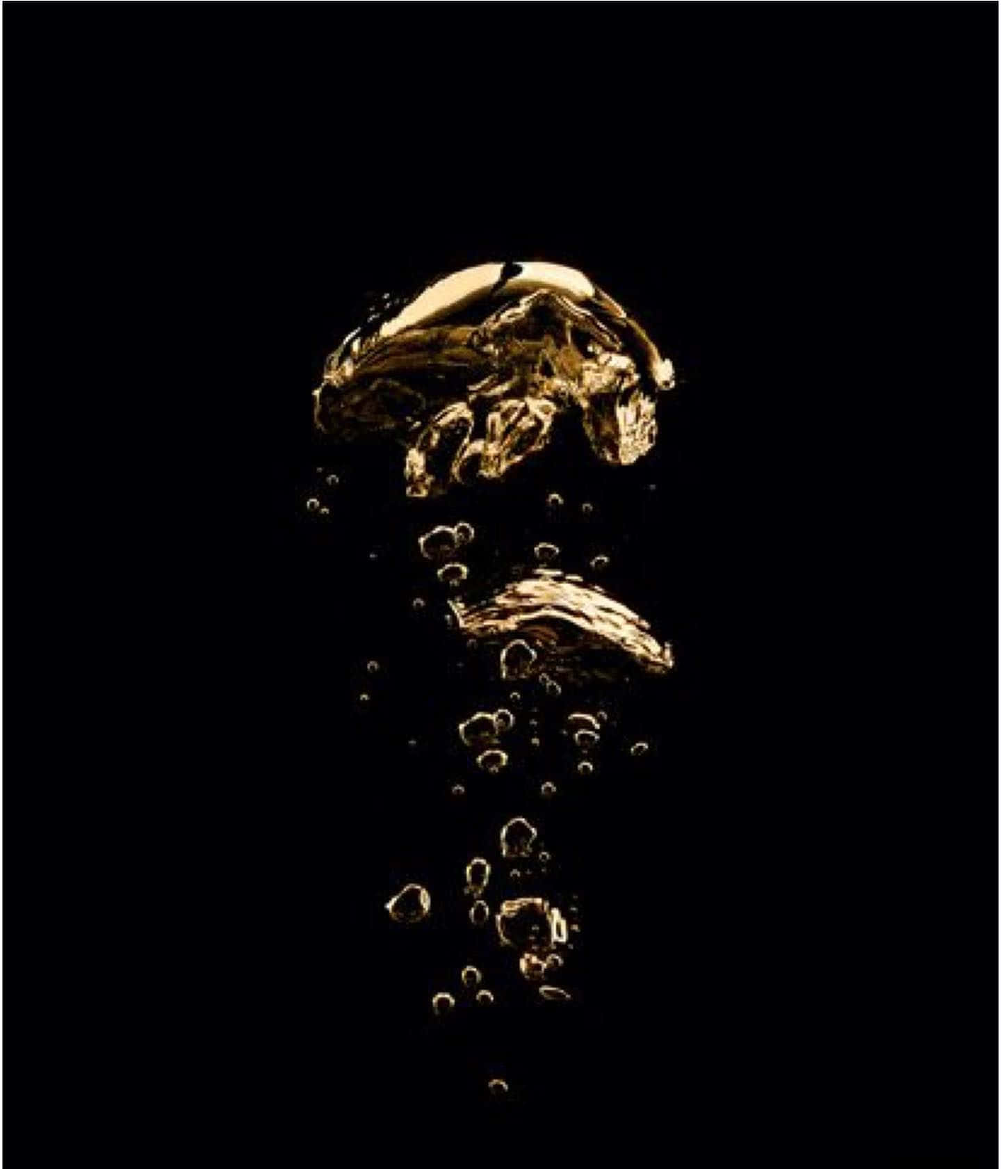 Black And Gold Aesthetic Wallpaper