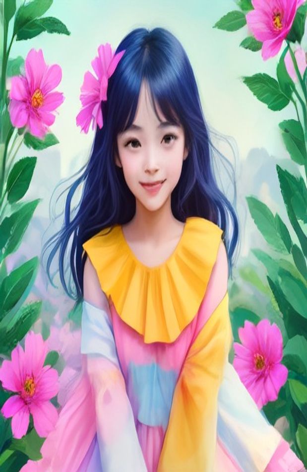 Cute Teen Girl Wallpaper