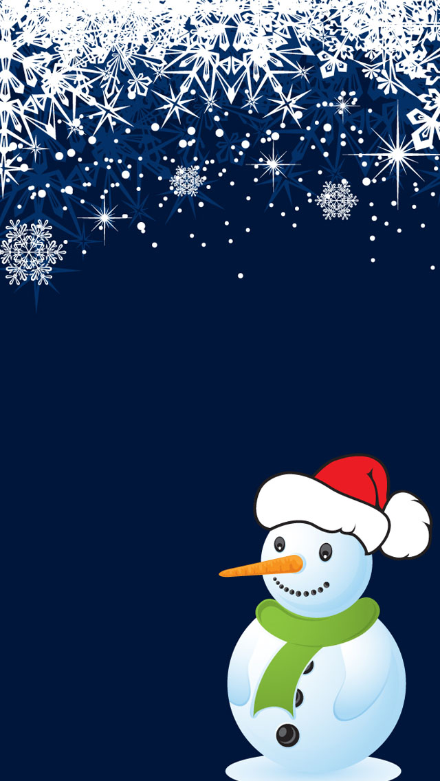 Merry Christmas iPhone Wallpaper Background And