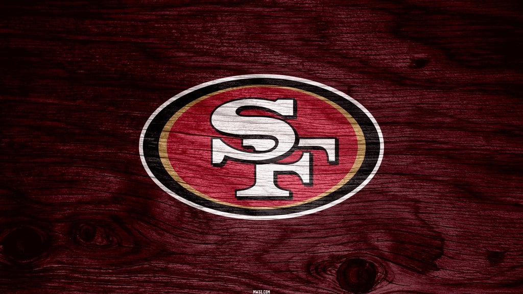 San Francisco 49ers Red Weathered Wood Wallpaper for Samsung Galaxy S3