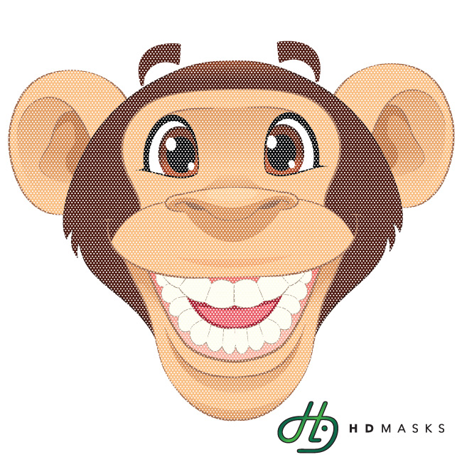 Cartoon Monkey Pack HD Masks