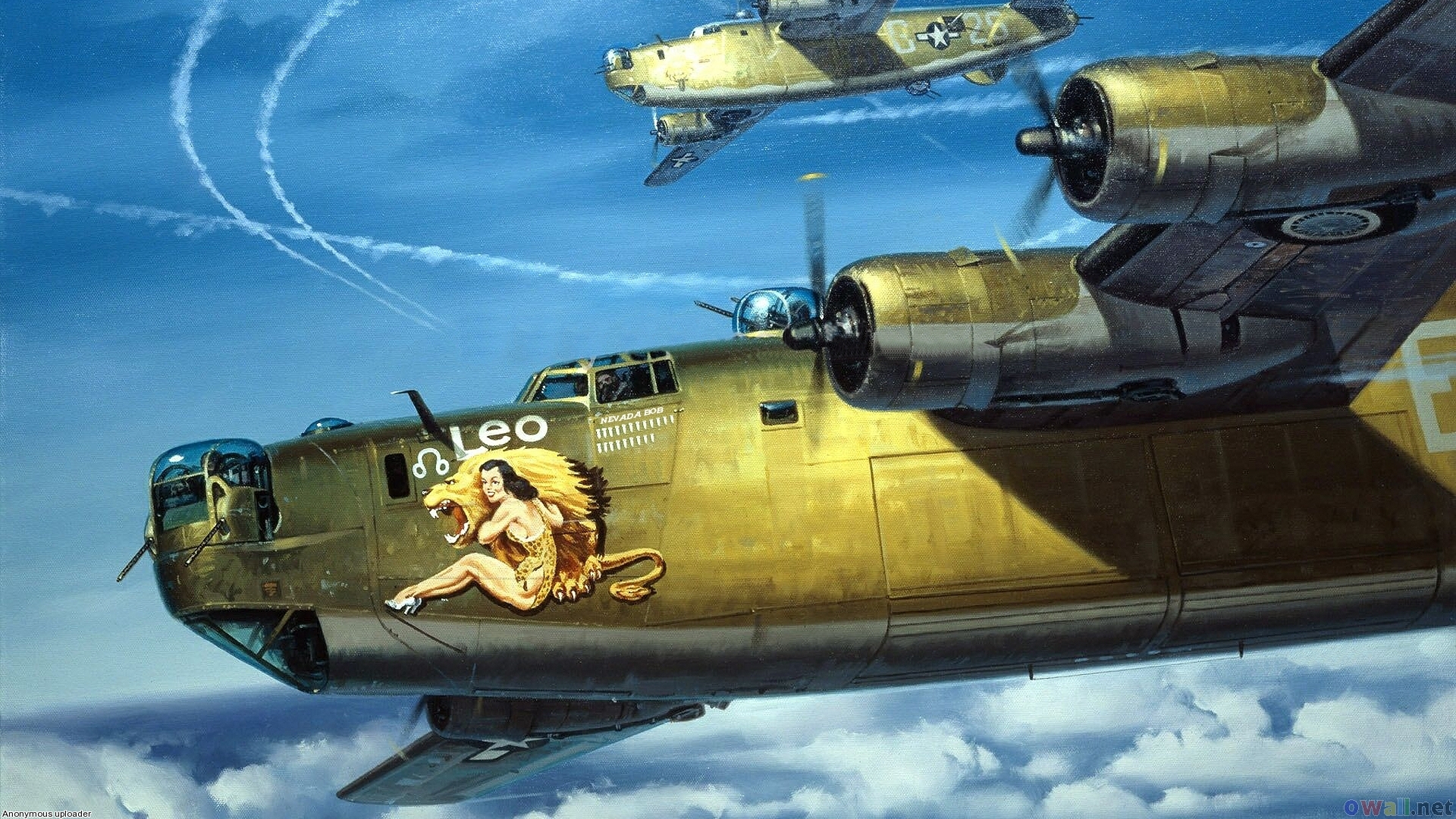 Leo Aircrafts World War Ii Wallpaper Open Walls