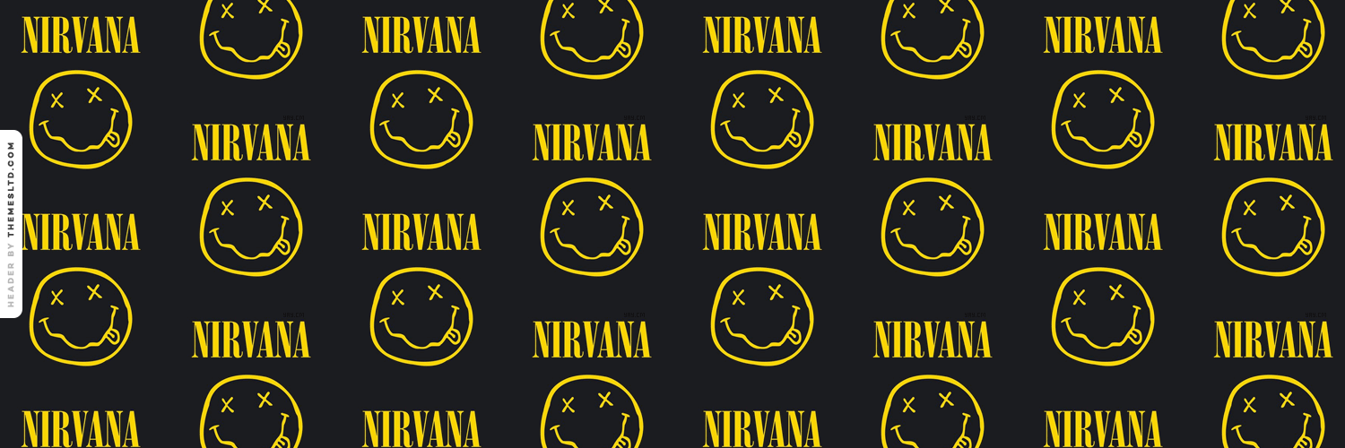 Nirvana Logo Askfm Background   Music Wallpapers