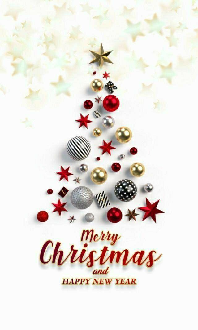 Merry Christmas And Happy New Year Image Background HD