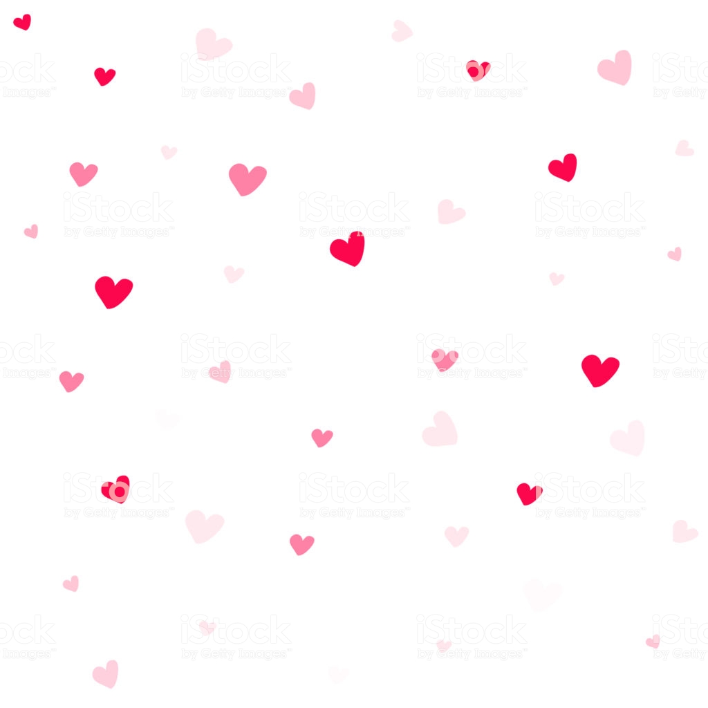 Valentine Background Abstract Hearts Wallpaper Heart On White